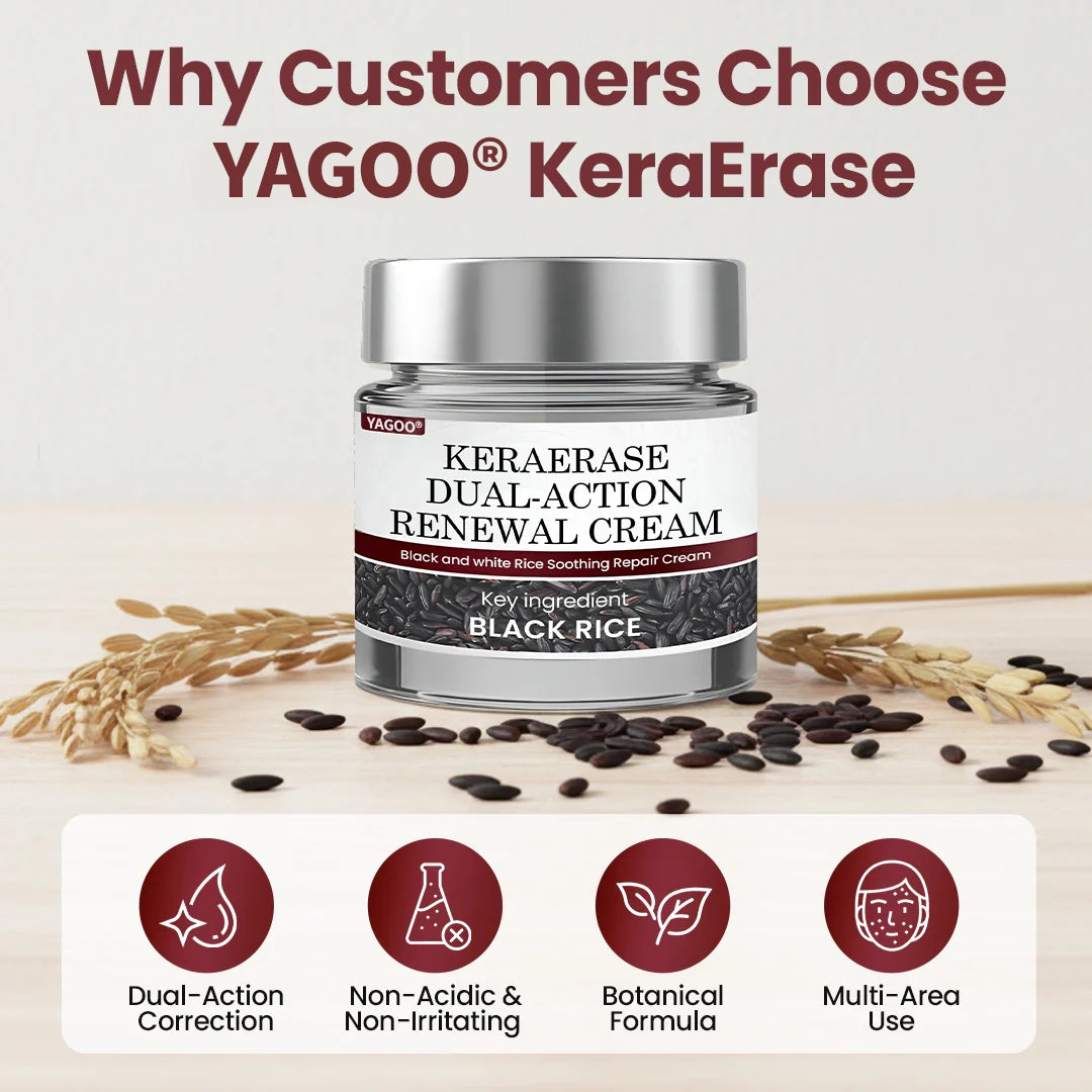 YAGOO® KeraErase Dual-Action Renewal Cream
