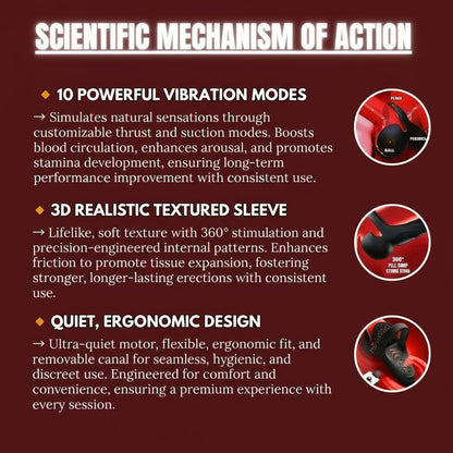 Tiworld™ VitalEngine Pro-The #1 5-in-1 at-home trainer that reverses ED & PE with advanced precision
