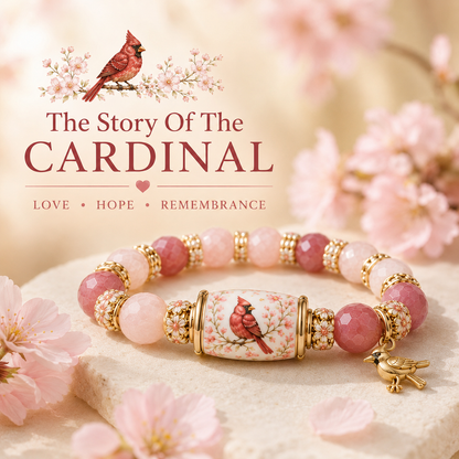 ❤️ LOVE, REMEMBRANCE & CARDINAL BLESSINGS 🐦 | 2026 LIMITED EDITION BRACELET - Only 18 Left