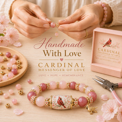 ❤️ LOVE, REMEMBRANCE & CARDINAL BLESSINGS 🐦 | 2026 LIMITED EDITION BRACELET - Only 18 Left