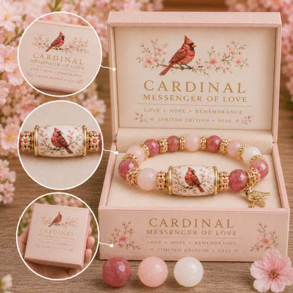 ❤️ LOVE, REMEMBRANCE & CARDINAL BLESSINGS 🐦 | 2026 LIMITED EDITION BRACELET - Only 18 Left